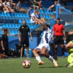 Un momento del partido ante el Ceuta.