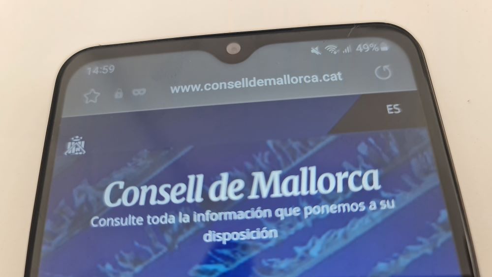 Vox en el Consell de Mallorca quiere retirar los dominios .cat de la institución insular.