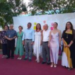 Representantes y autoridades antes del acto de celebración por los 36 años de Projecte Home Balears. - EUROPA PRESS
