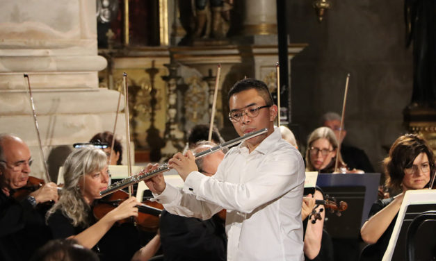 El flautista Rafael Adobas y la Orquesta Sinfónica clausuran el XI Festival Internacional de Música Vila de Santanyí