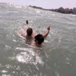 Los GEAS de la Guardia Civil rescatan a una persona que se estaba ahogando en Porto Cristo. - GUARDIA CIVIL