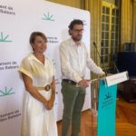 El portavoz parlamentario del PP, Sebastià Sagreras, en rueda de prensa. - EUROPA PRESS