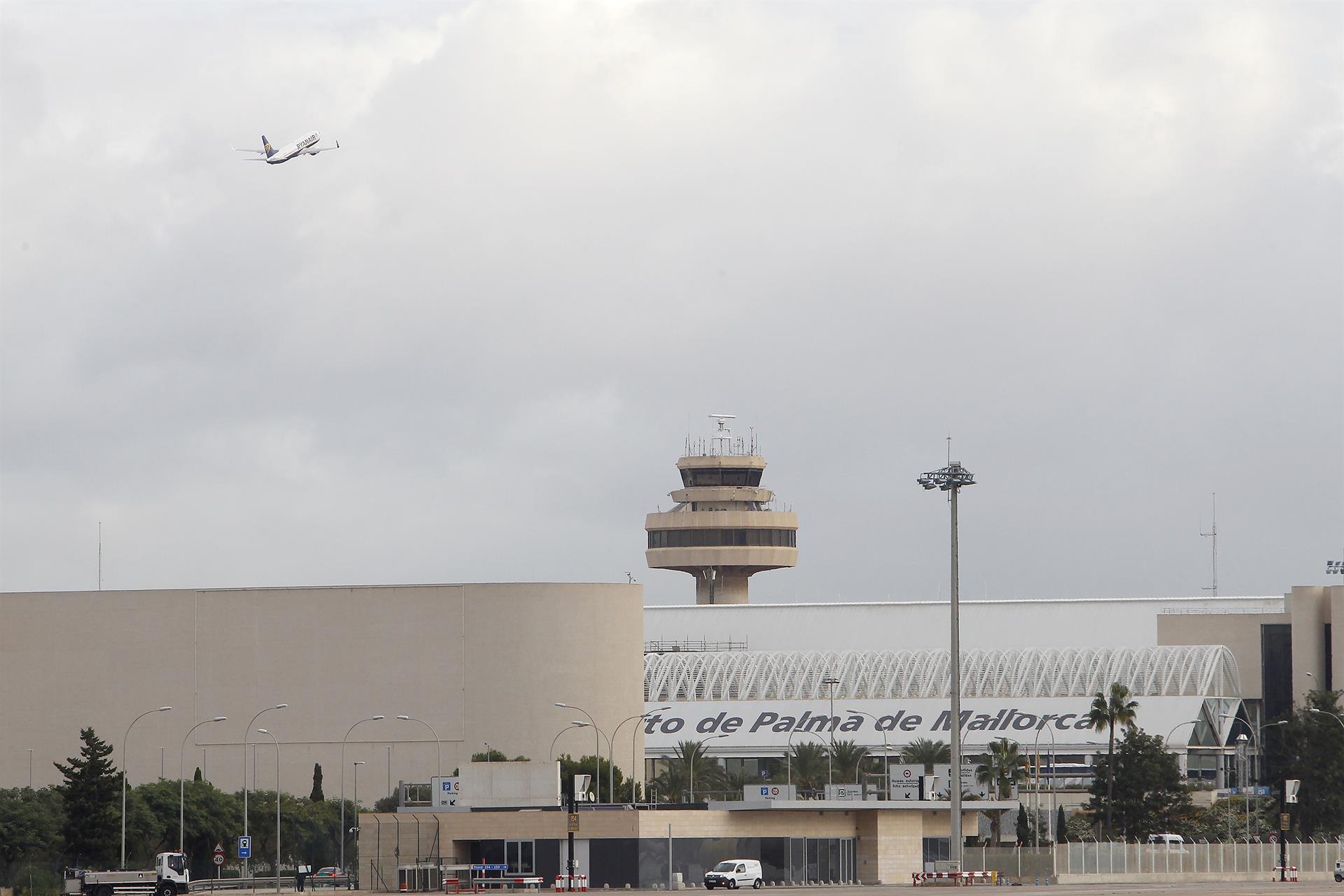 Vista general del aeropuerto de Palma