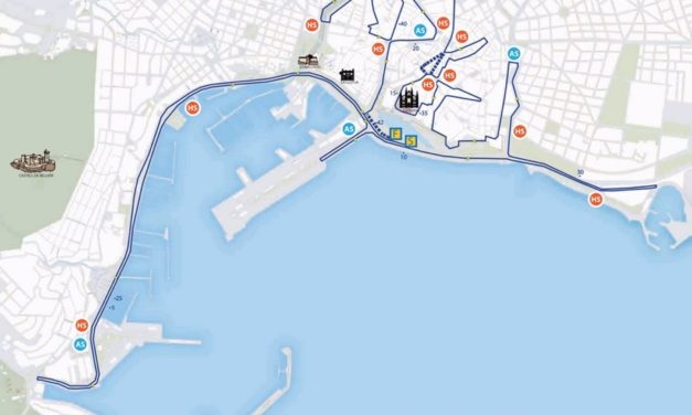 Cortes de tráfico y desvíos de autobuses hasta las 17 horas de este domingo con motivo de la Palma Marathon Mallorca 2023