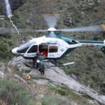 Helicóptero de la Guardia Civil durante un rescate, en una imagen de archivo - GUARDIA CIVIL - Archivo