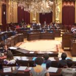 Los diputados, durante la votación. - PARLAMENT
