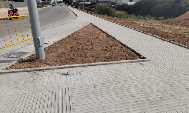 Marratxí renueva el pavimento del acceso al polígono industrial y del centro de Salud de Muntaya