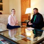 La presidenta del Govern, Marga Prohens, y el alcalde de Marratxí, Jaume Llompart. - CAIB