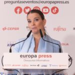 La presidenta del Govern balear, Marga Prohens, protagoniza un Desayuno Informativo de Europa Press, en el Rosewood Villa Magna, a 16 de octubre de 2023, en Madrid (España). - Eduardo Parra - Europa Press
