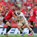 Un momento del Mallorca - Valencia de Liga.