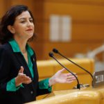 La senadora Eva María Granados durante una sesión plenaria, en el Hemiciclo del Senado, a 3 de octubre de 2023, en Madrid (España). El Grupo Parlamentario Popular en el Senado ha presentado en la Cámara Alta una moción cuyo objetivo es obligar a las difer - Eduardo Parra - Europa Press