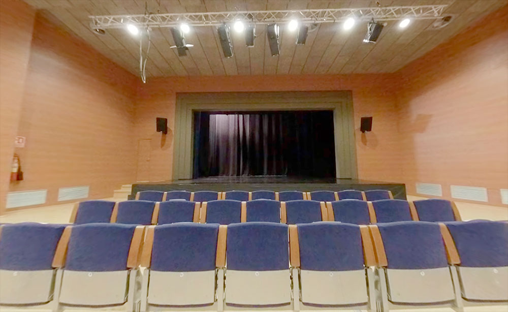 Interior del Teatre de Alaró.