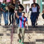 29/10/2023 Valtònyc a su llegada al recibimiento en Sineu. Tomás Moyá-Europa Press