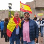 Bestard y Gil en la manifestación de Madrid.