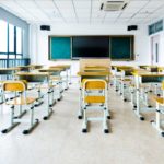 Aula vacía.