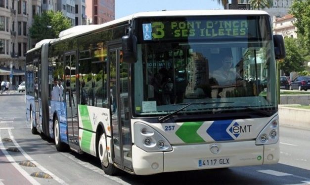 Los viajeros de autobús aumentan un 43% y los de metro un 25% en Palma
