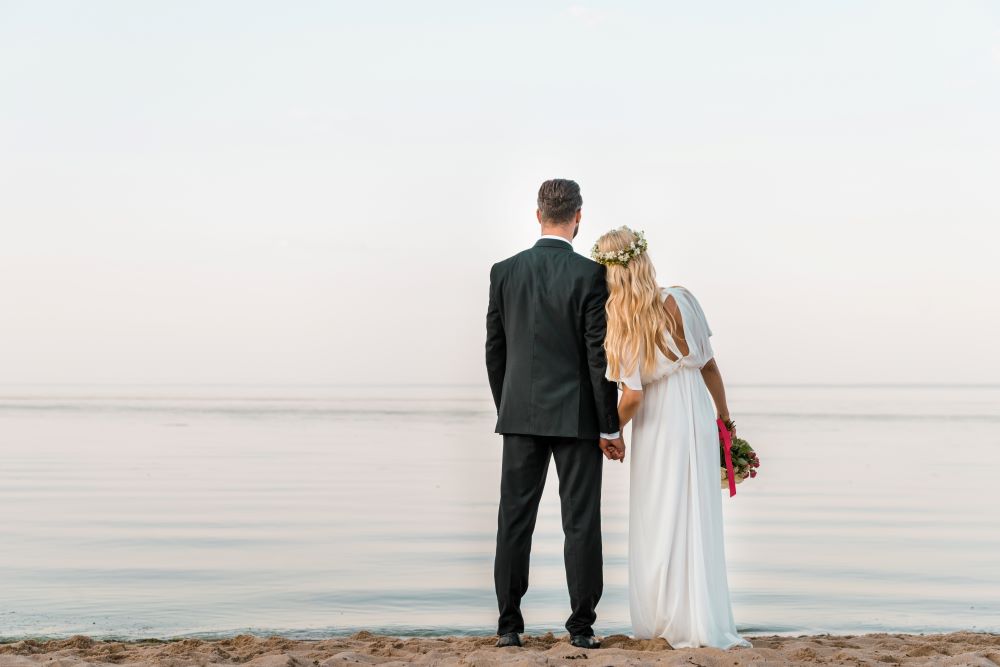 Una boda junto al mar.