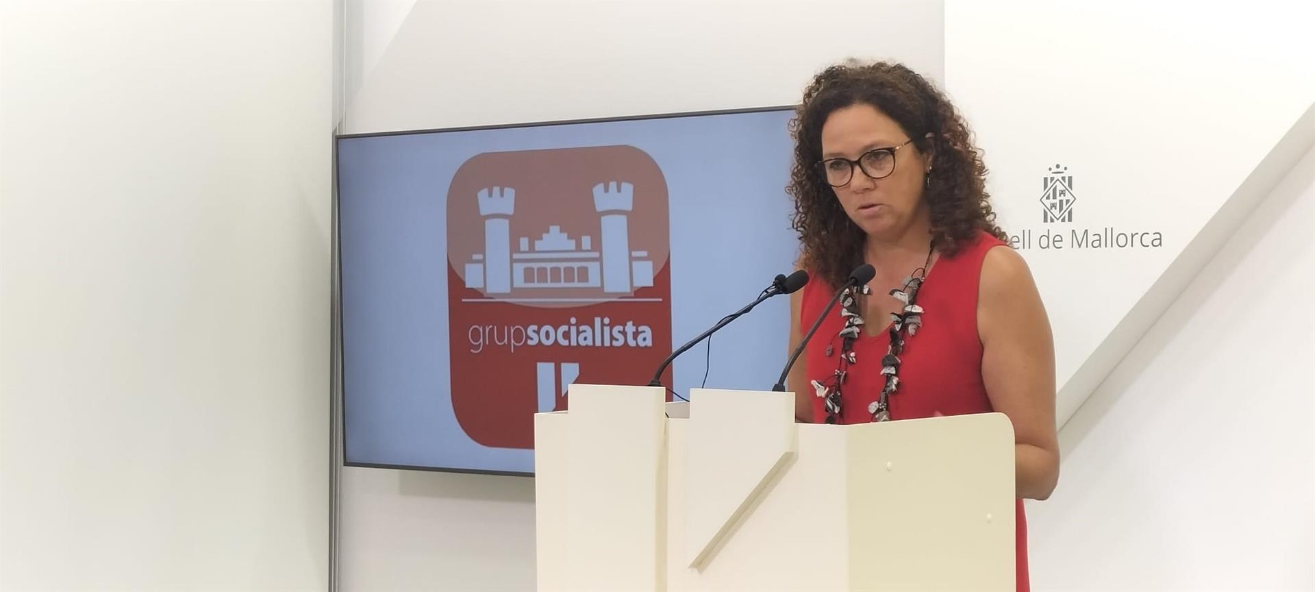 La portavoz del PSIB en el Consell de Mallorca, Catalina Cladera. Archivo. - PSIB - Archivo