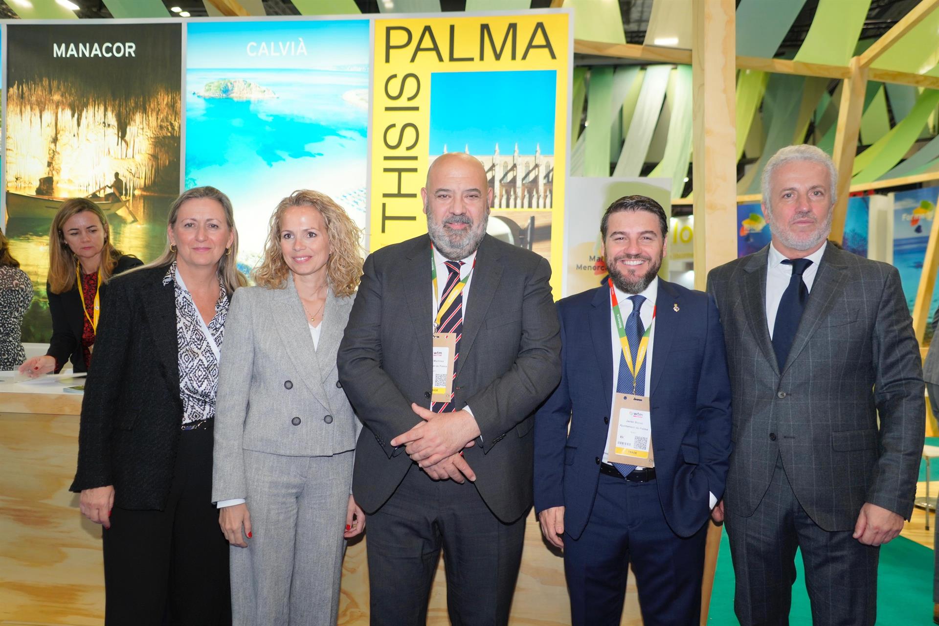 El alcalde de Palma, Jaime Martínez, con la delegación del Ayuntamiento en la feria turística World Travel Market - AYUNTAMIENTO DE PALMA