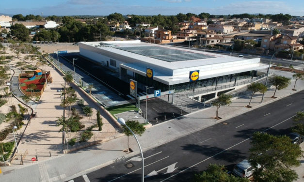 Lidl apuesta por la sostenibilidad en Baleares: más del 80% de sus tiendas ya cuentan con placas fotovoltaicas