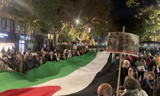 Centenares de personas se manifiestan en Palma para pedir “el fin del genocidio” en Palestina