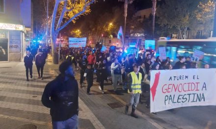 Cerca de 1.000 manifestantes propalestinos reivindican en Palma que “no es una guerra, es un genocidio”