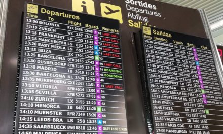 ‘Ciarán’ provoca varios retrasos, desvíos y cancelaciones en vuelos con destino u origen a Baleares