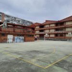 Patio de un colegio de Bilbao.