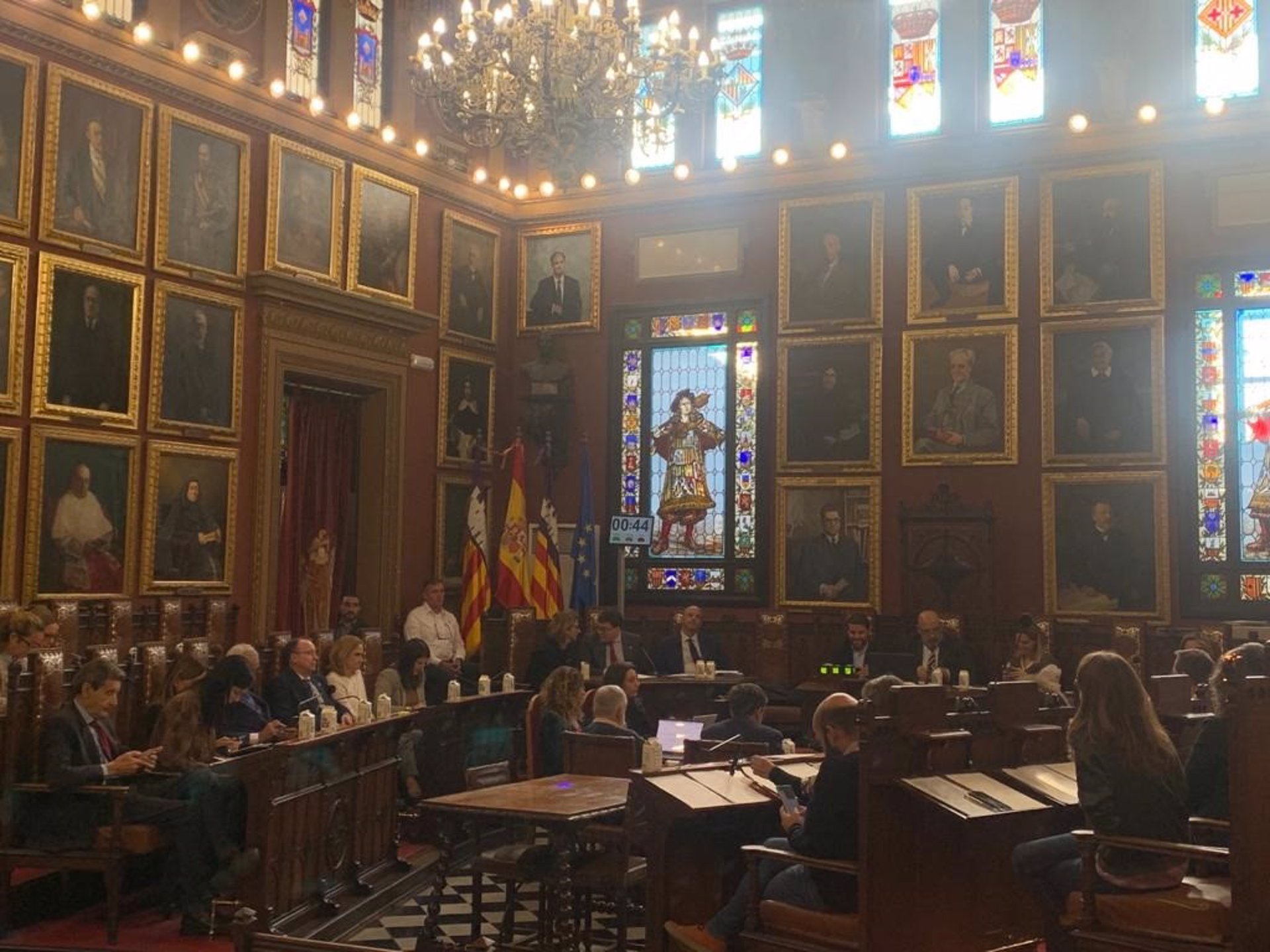 Pleno del Ayuntamiento de Palma - EUROPA PRESS