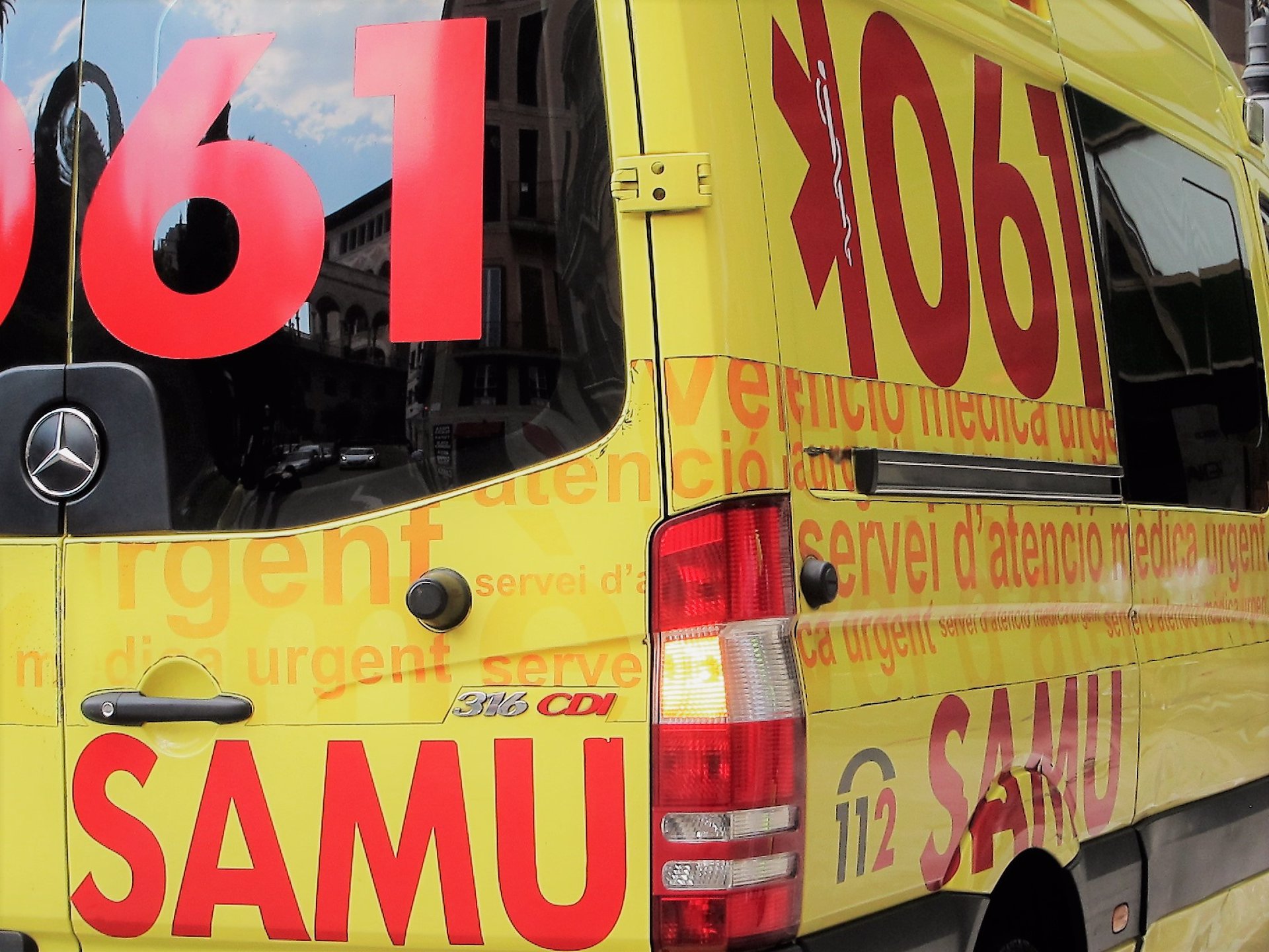 Una ambulancia del SAMU 061. Recurso. Archivo. - EUROPA PRESS - Archivo
