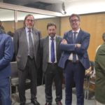 Carlos Bonet, Bartomeu Alcover y Antoni Costa, en la reunión del CPFF. - CAIB