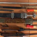 Armas intervenidas en el operativo. - POLICÍA NACIONAL