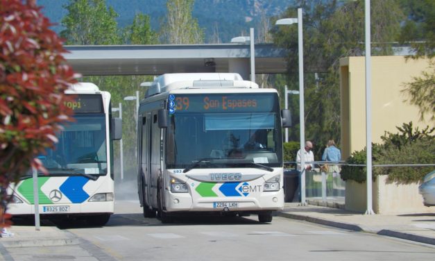 Los autobuses de Palma rozan los 5 millones de pasajeros en octubre, un 45% más que en 2022