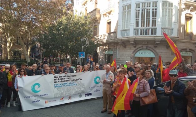 Cancelada la concentración contra la amnistía prevista este jueves en Palma