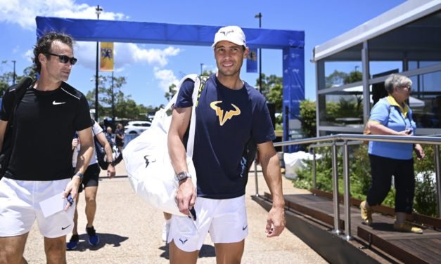 Rafa Nadal ya prepara en Brisbane su retorno al circuito