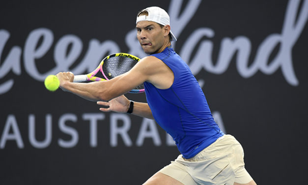 Rafa Nadal vuelve a competir este domingo en dobles en Brisbane, casi un año después de su último partido
