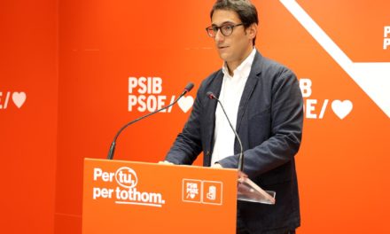Negueruela acusa al PP de “incendiar las instituciones” y pide a Prohens que frene la crispación