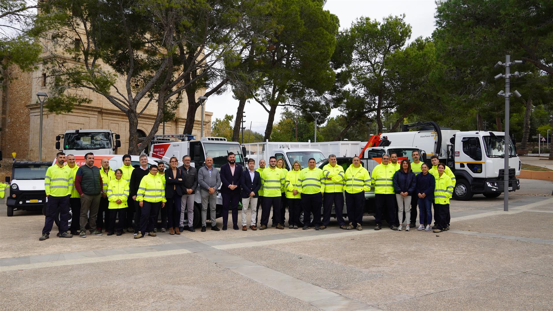 Marratxí presenta 14 nuevos vehículos para la limpieza de calles. - AYUNTAMIENTO DE MARRATXÍ