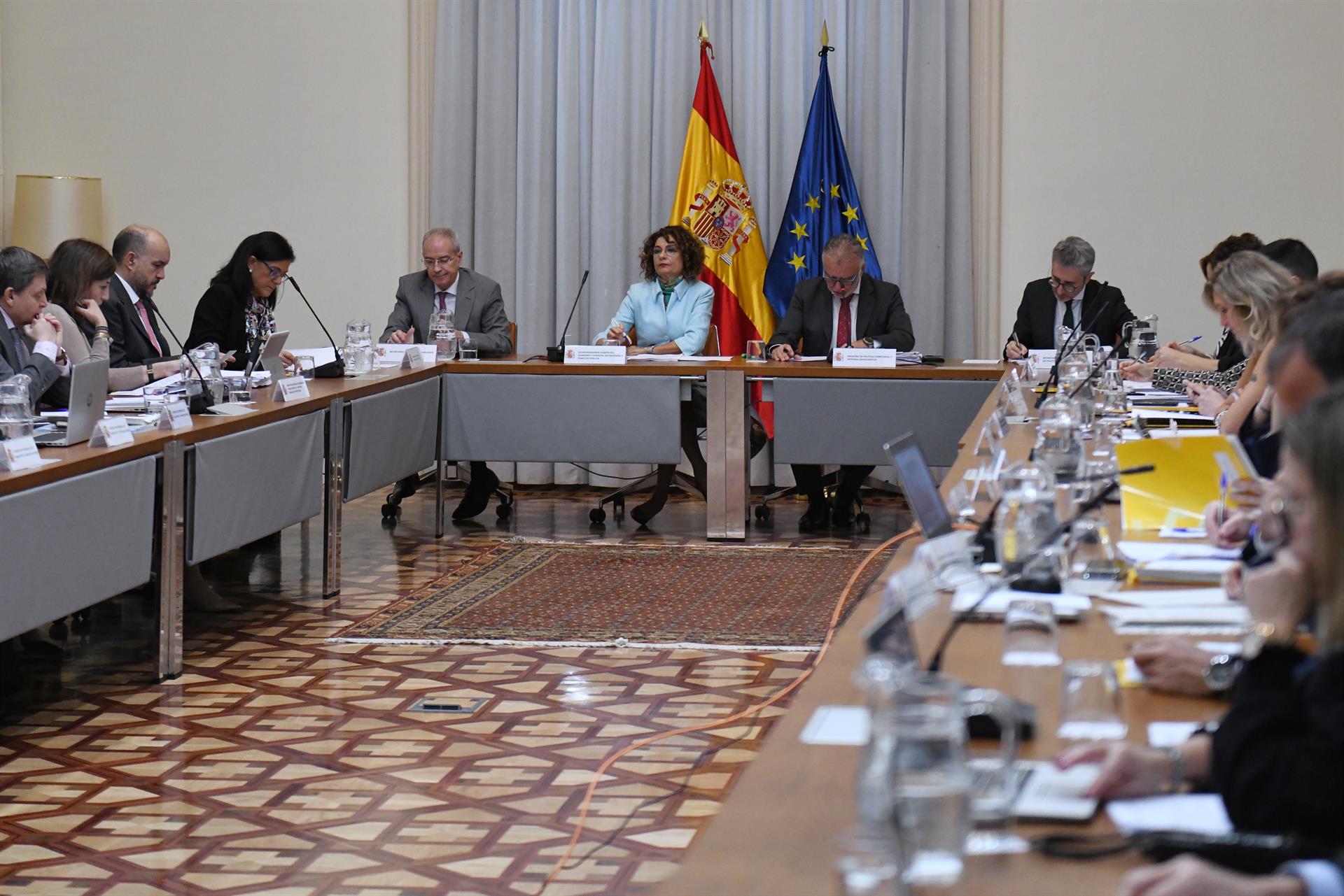 Reunión del Pleno de la Comisión Nacional de Administración Local, en el Palacio de Adanero, a 11 de diciembre de 2023, en Madrid (España). - Fernando Sánchez - Europa Press