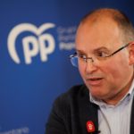 El portavoz del PP en el Congreso, Miguel Ángel Tellado, durante una entrevista para Europa Press en el Congreso. Miguel Ángel Tellado fue vicesecretario general de Organización del PP y secretario general del PPdeG desde 2016 hasta 2022. - Alejandro Martínez Vélez - Europa Press