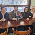Los representantes de VOX en el Consell.