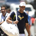 Rafa Nadal con una sonrisa. Foto: Brisbaneinternational.com.au