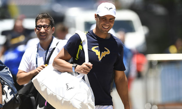Rafa Nadal regresó con una sonrisa en Brisbane pese a su derrota en dobles junto a Marc López
