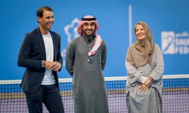Nadal se convierte embajador de la Federación de Tenis de Arabia Saudí