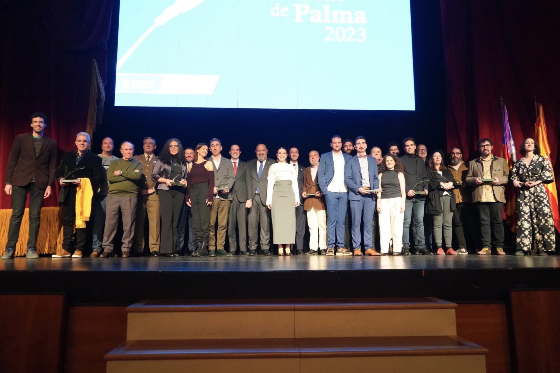 Los premiados en el Ciutat de Palma 2024.