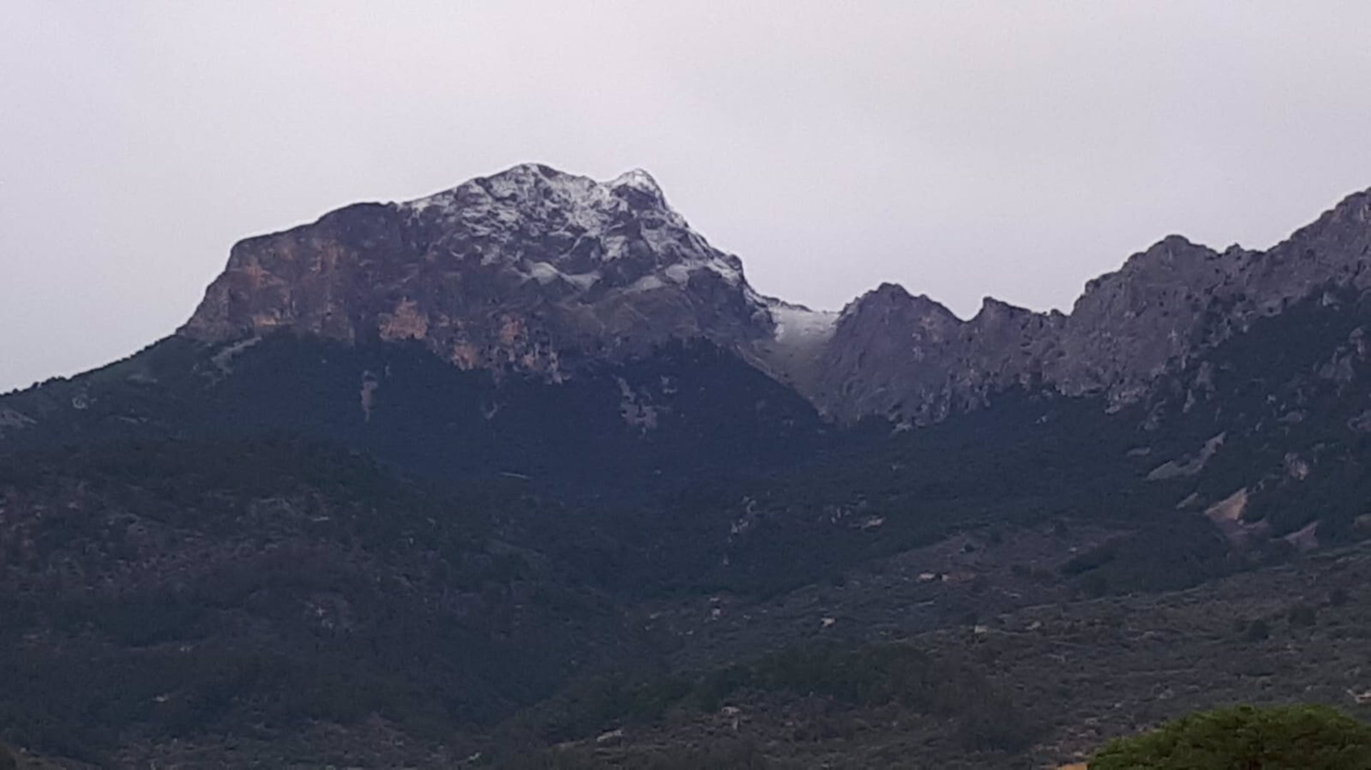 Nieve en el Puig Major. ISLAS BALEARES ESPAÑA EUROPA SOCIEDAD PALMA DE MALLORCA AEMET