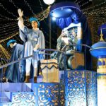 Una de las carrozas de la cabalgata de Reyes de Palma.