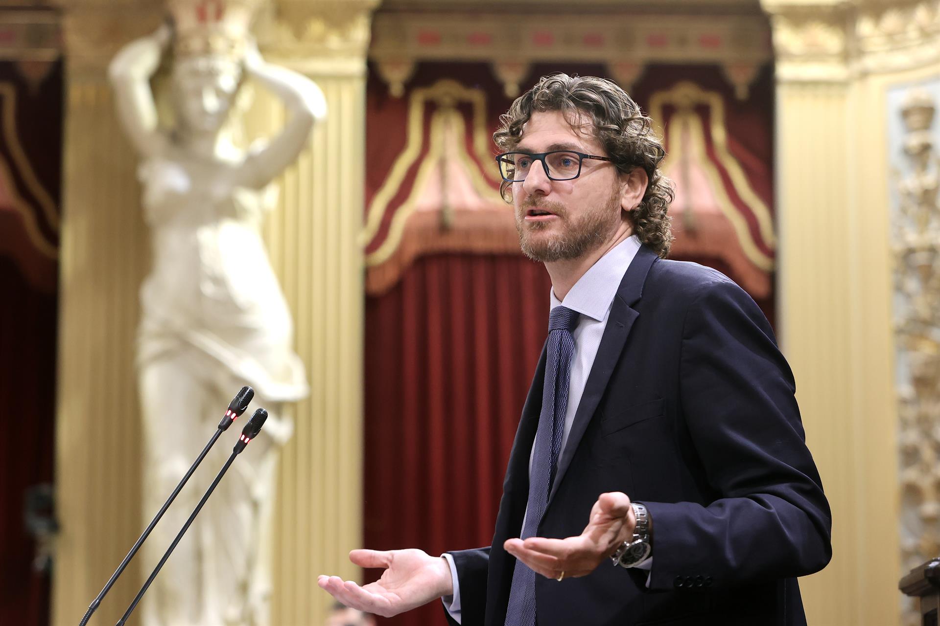 El portavoz del PP en el Parlament, Sebastià Sagreras. - Isaac Buj - Europa Press