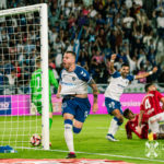 Un momento de la eliminatoria ante la UD Las Palmas.