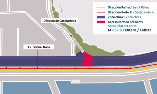 La dársena de Can Barbarà cierra de miércoles a viernes por las obras del Paseo Marítimo